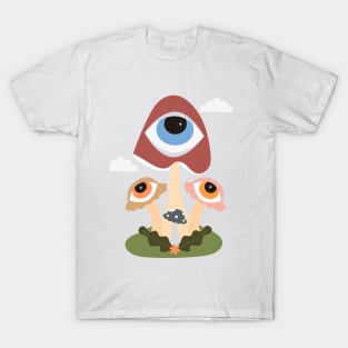 Mushroom eyes T-Shirt